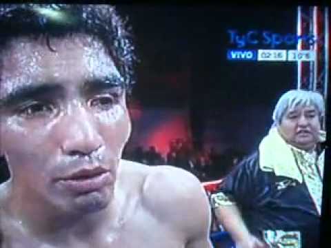 ULTIMO ROUND DE LA PELEA DE HORACIO CENTENO EN PIGUE EL 6/4/2013