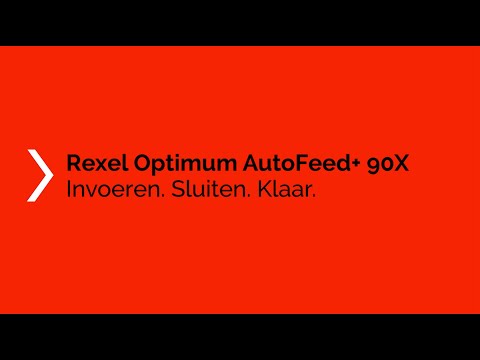 Papiervernietiger Rexel Optimum Auto+ 90X snippers 4x28mm
