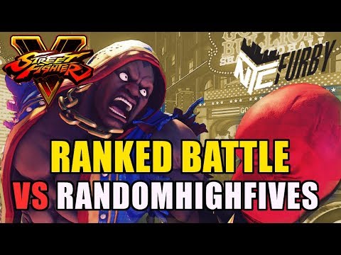 [SFV] Online Ranked - RandomHighFives (Balrog) vs TS Sabin (Dhalsim) [4K/60fps]