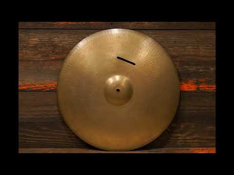 Paiste 20" Formula 602 1960s Ride Cymbal - 2430g image 7