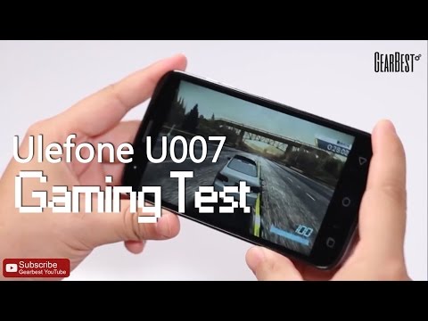 Gaming Test: Ulefone U007 3G Smartphone - Gearbest.com