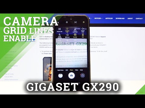 How to Enable Camera Gridlines in Gigaset GX290 – Activate Helper Lines
