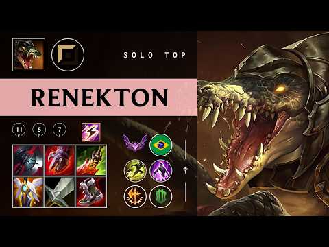 Renekton Top vs Aatrox - BR Master Patch 26.03