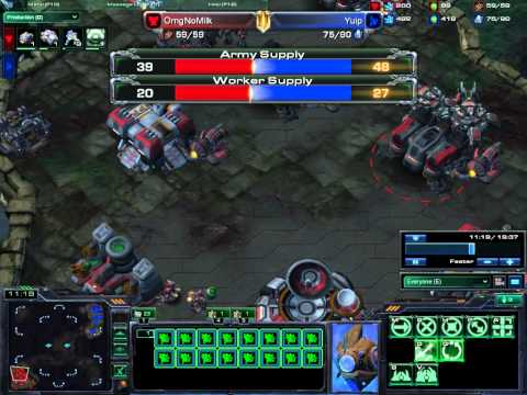 StarCraft 2 Match: T v P - Insane micro (Not really...)
