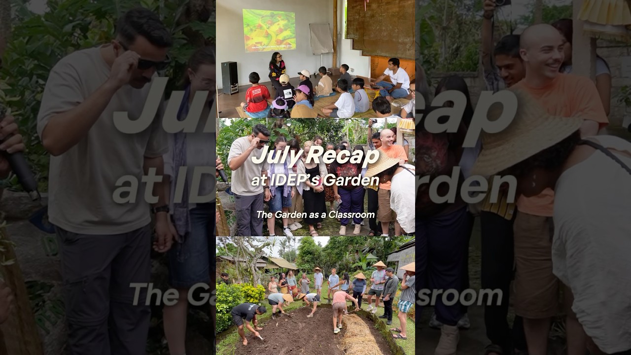 July Recap at IDEP’s Garden