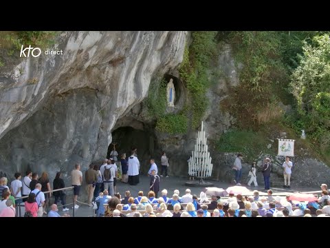 Chapelet du 29 juillet 2025 à Lourdes