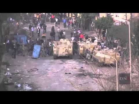 Military Prevents Confrontation between Protesters and Police in Cairo