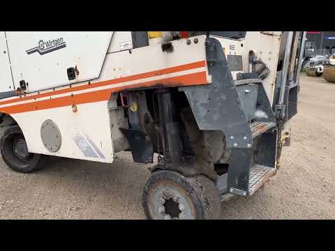 Video: Wirtgen W 50 DC asfaltfræser med transportbånd 1