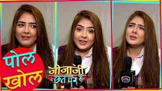 Raashi Bawa aka Sunita Of Jija ji Chhat Par Hai Reveals Secret Of Sets | Pol Khol | TellyMasala video