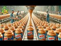 How Peanut Butter Is Made In Factory Peanut Butter Factory Process
