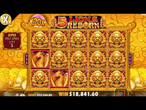 ⚡ BIGGEST EPIC WINS Happen with 5 Lions Reborn (Pragmatic Play)