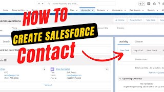 How to Create Contact in Salesforce | Salesforce Contacts | Salesforce Tutorial