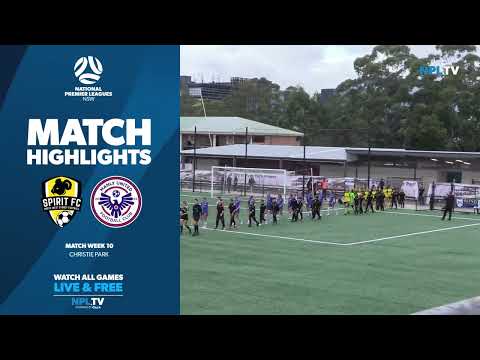 NPL NSW Women's Round 10 Highlights – NWS Spirit v Manly United