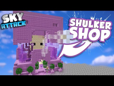 Mein NEUER Shulker Shop ist eröffnet! - SkyAttack #40