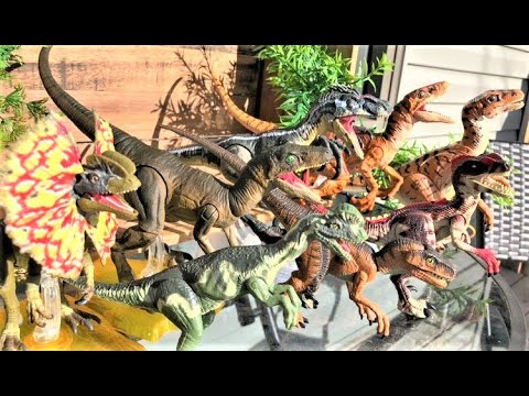 Jurassic World Amber Collection Vs Jurassic Park Toys