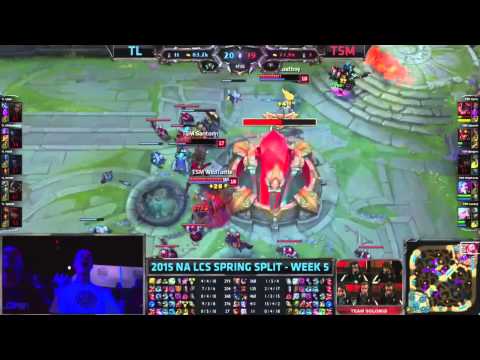 TSM WildTurtle Quadrakill vs Team Liquid