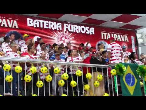 Salgueiro Samba School in Rio during football world cup