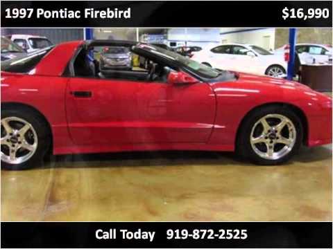 1997 Pontiac Firebird Used Cars Raleigh NC