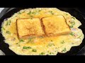 Street Style Bread Omelette Recipe Bread Omelette In Tamil Bread Omelet In Tamil