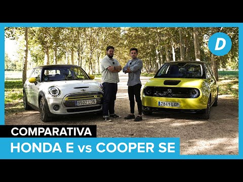 Comparativa eléctricos : Honda e vs Mini Cooper SE | Review en español | Diariomotor