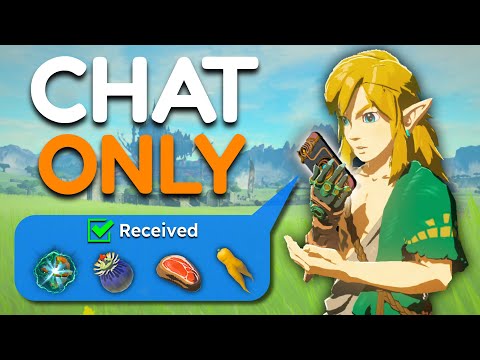 Can I Beat TOTK With Only Items My Chat Sends Me?
