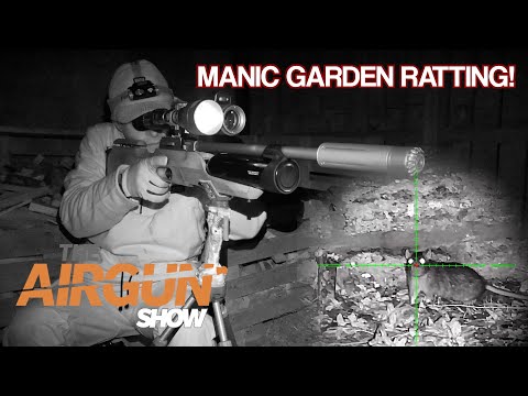 The Airgun Show | Backyard Rat Shooting at Night| FX Panthera Hunter Compact review