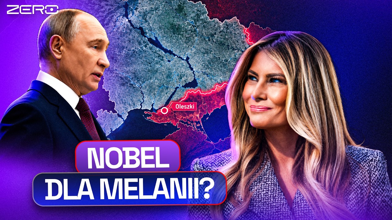 MELANIA TRUMP I ROZEJM NA UKRAINIE. CO USTALIŁA Z PUTINEM?