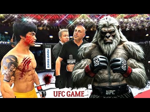 UFC 4 Bruce Lee Vs. Bodybuilder Yeti Ea Sports