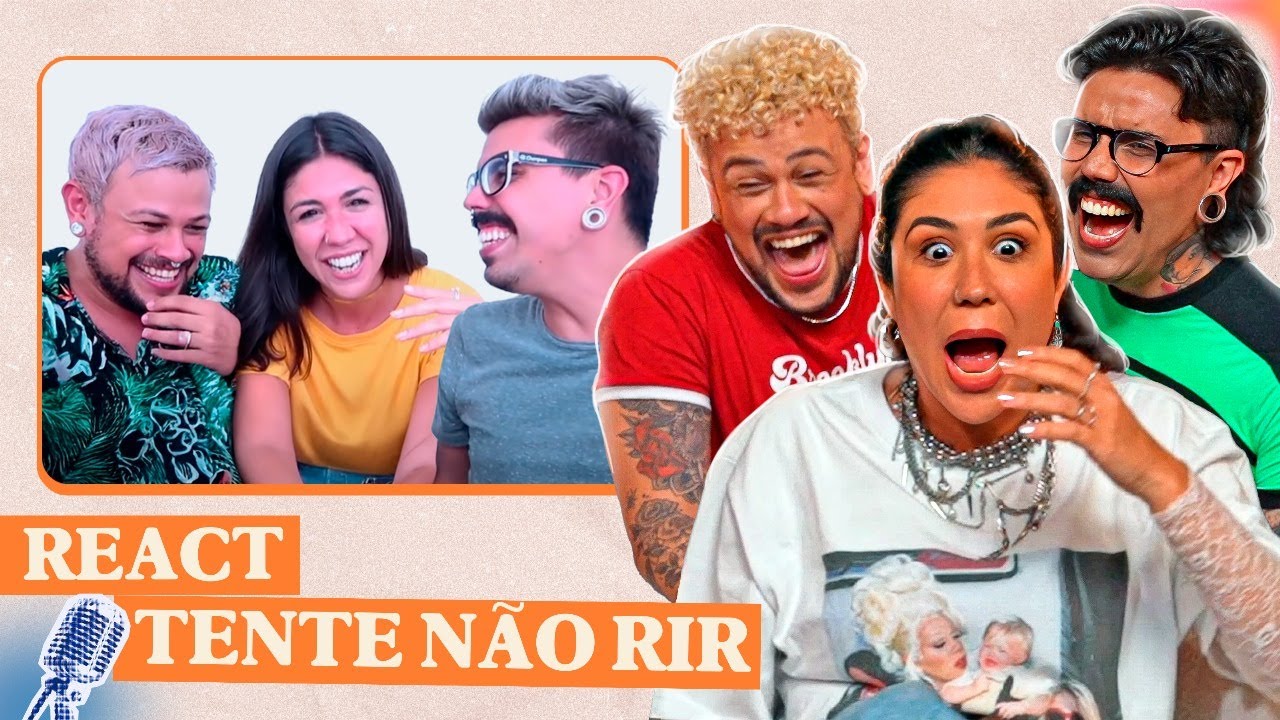 REAGINDO AO ICÔNICO VÍDEO "TENTE NÃO RIR" feat. DIVA DEPRESSÃO | Foquinha