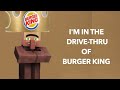 Villager 37 Sings I M In The Drive Thru Of Burger King Ft Vanilla Villager AI Cover