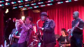 Rick Braun Oli Silk and Elan Trotman perform Mercy Mercy Mercy Live on the Dave Koz Cruise
