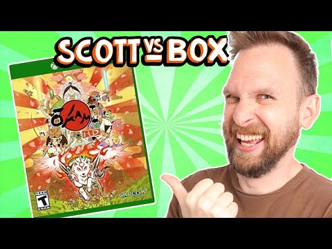 Okami HD Xbox One Video Game Unboxing