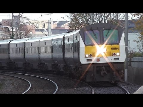 IE 201 Class Locomotive 207 + Enterprise 9004 - Howth Junction, Dublin