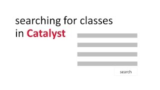 Searching for Classes