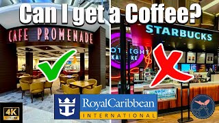 Royal Caribbean | Included and Specialty Coffee Basics | Drink Packages