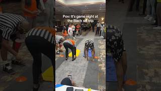 Craziest game night ever 😂 #skitrip #gamenight #grouptrip #blacktravel