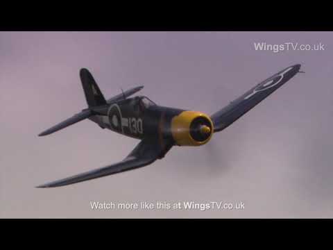 Chance Vought F4U Corsair LOUD flybys