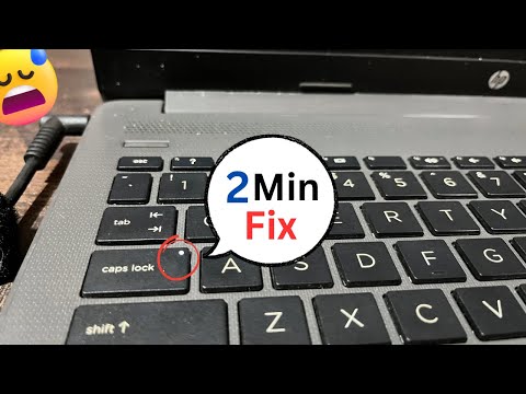 Fix - hp laptop caps lock blinking 5 times then 3
