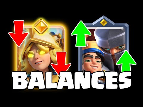 EXTREMELY Good Balance Changes Coming to Clash Royale 😁