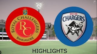 DC vs RCB 2009 IPL FINAL (Deccan Chargers won by 6