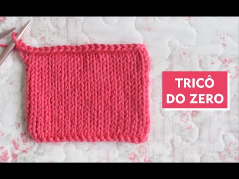 KNITTING FOR BEGINNERS | Continental Method