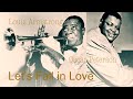 Louis Armstrong Oscar Peterson - Let's Fall in Love (1959 recording with lyrics)