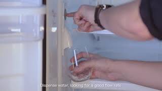 Waterdrop UKF8001 Refrigerator Water Filter Installation Video