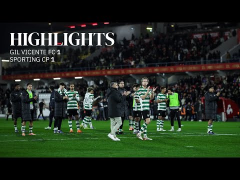 Resumo | Liga Portugal: Gil Vicente FC 1-1 Sporting CP
