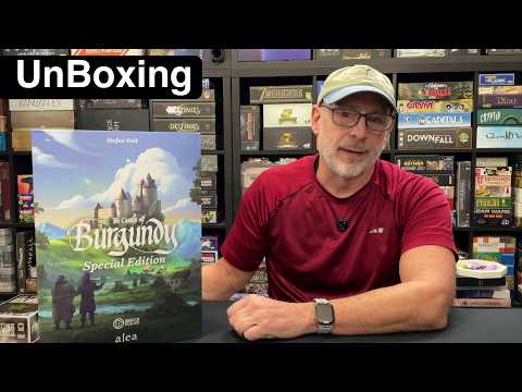 The Discriminating Gamer: The Castles of Burgundy: Special Edition unboxing with Ray