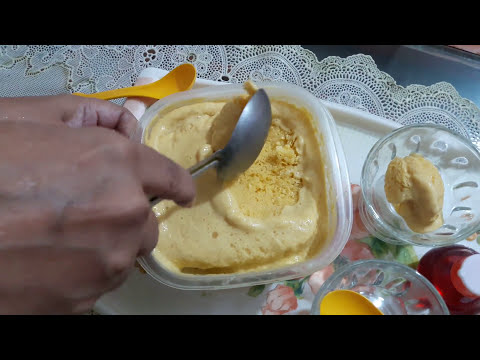 How to make mango ice cream at home