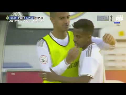 Rodrygo Goes Gets A Red Card Playing For Real Madrid Castilla