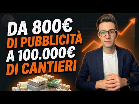 Da €800 di Pubblicità a €100.000 di Cantieri | Caso Studio