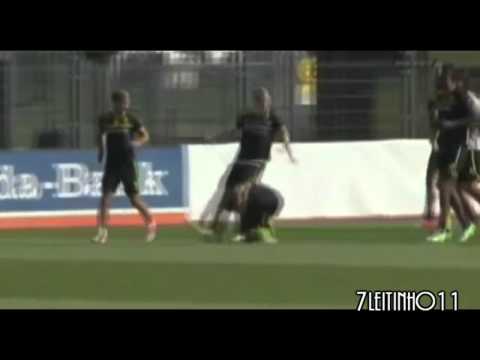 Marco Reus strollowany przez Lewandowskiego