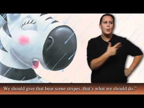 How to Sign The Very Cranky Bear in Auslan